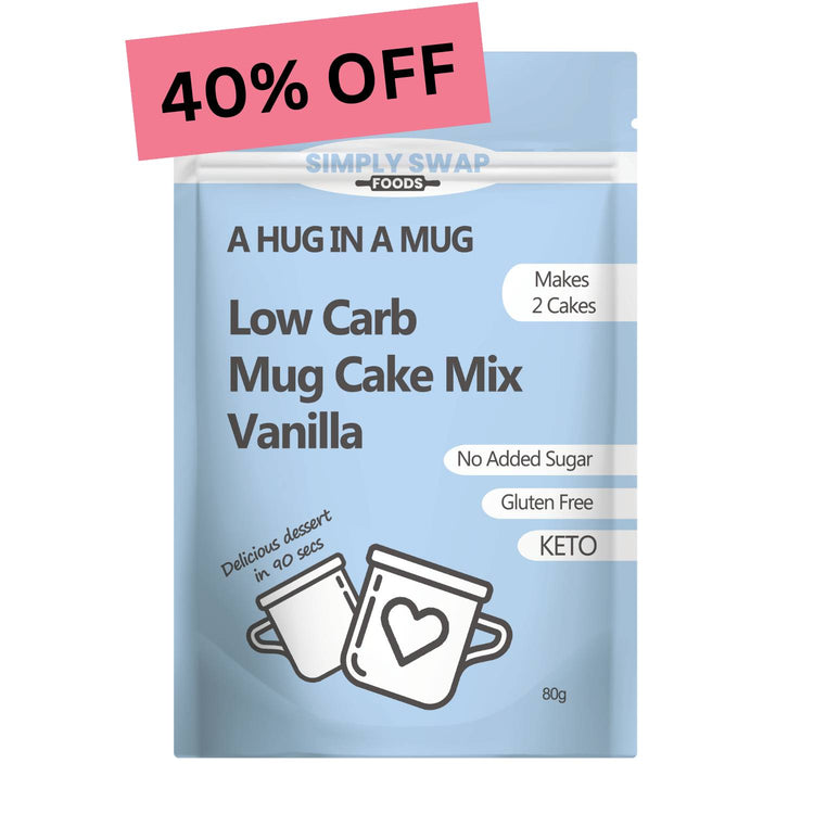 Vanilla Low Carb Mug Cake Mix (2 cakes/pack)