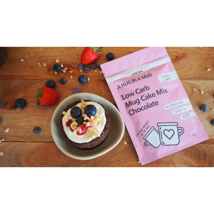 Low Carb Chocolate Mug Cake Mix (2 cakes/pack)