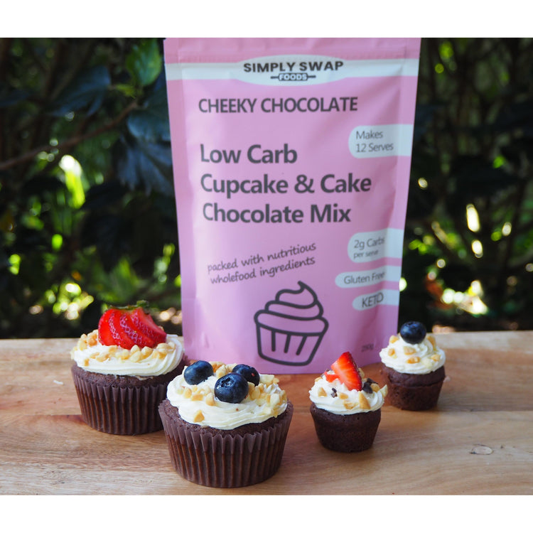 Low Carb Chocolate Cupcake & Cake Mix