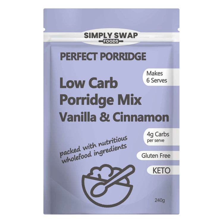 Low Carb Porridge - Vanilla & Cinnamon