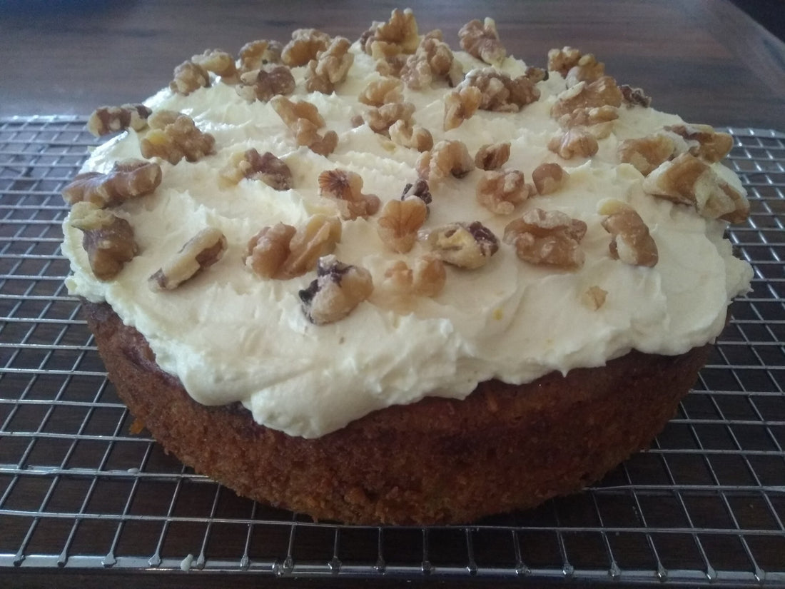 Low Carb Carrot Cake - Gluten Free Keto