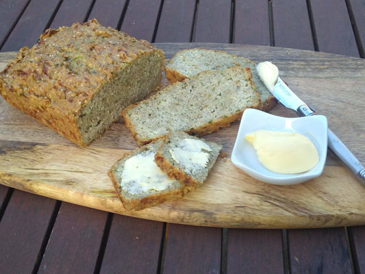 Keto Bread - Seedy Zucchini Low Carb Recipe