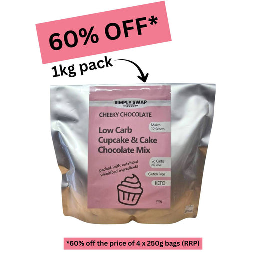 1KG Size Chocolate Cupcake & Cake Mix