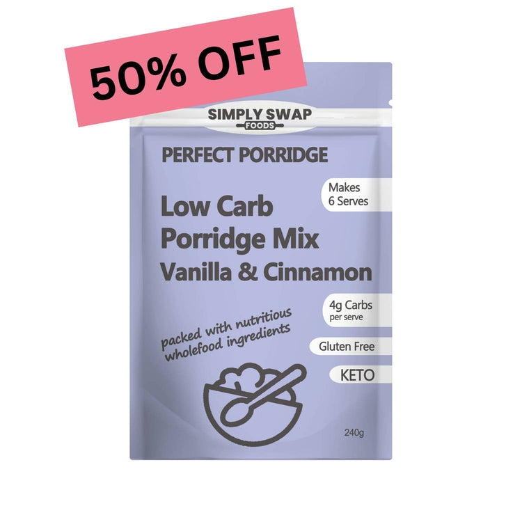 Low Carb Porridge - Vanilla & Cinnamon