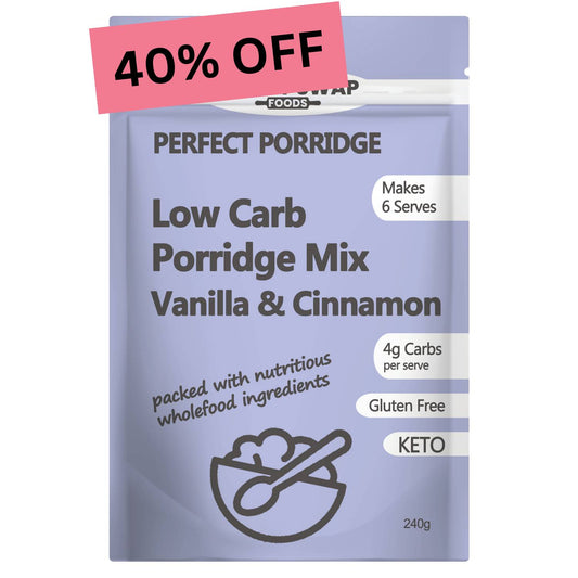Low Carb Porridge - Vanilla & Cinnamon