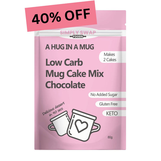 Low Carb Chocolate Mug Cake Mix (2 cakes/pack)