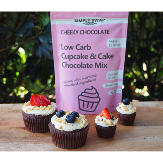 Chocolate Low Carb Cupcake & Cake Mix