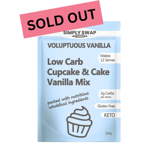 Low Carb Vanilla Cupcake & Cake Mix