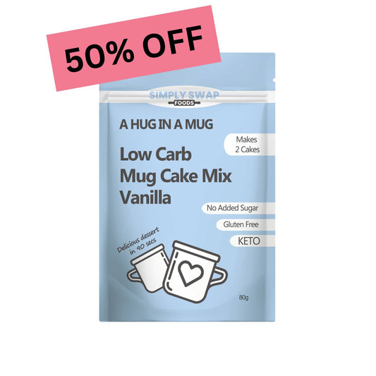 Vanilla Low Carb Mug Cake Mix (2 cakes/pack)